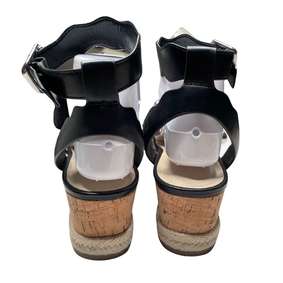 Marc Fisher Faythe Studded Cork Espadrille Wedges size 7.5 M new - Picture 5 of 14